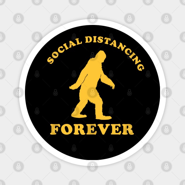 Social Distancing Since Forever Magnet by Trippycollage